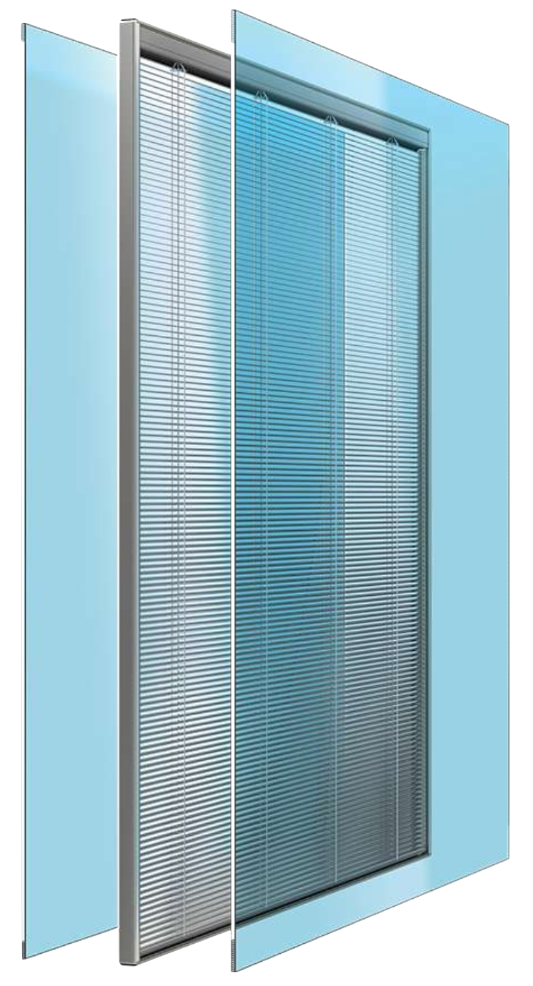 Żaluzje w szybach zespolonych