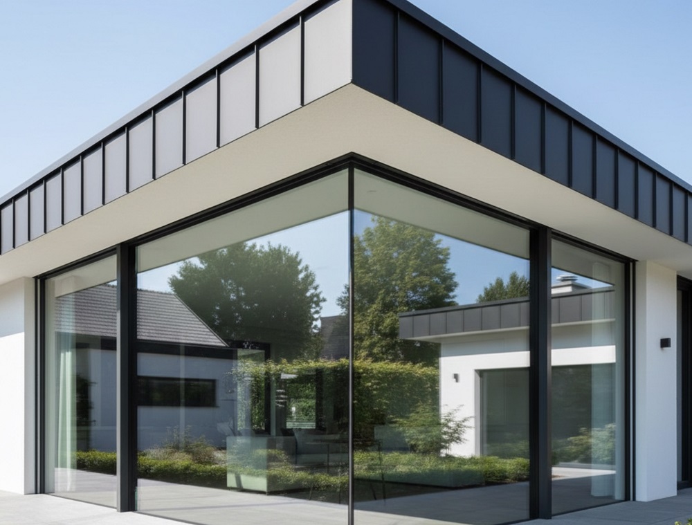 Glass corner bez słupków