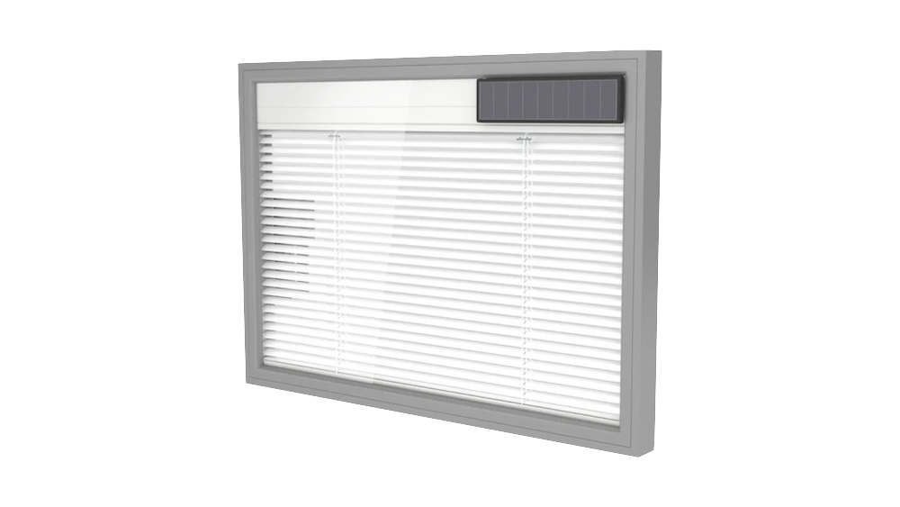 Zastosowanie panelu solarnego w żaluzjach systemu W