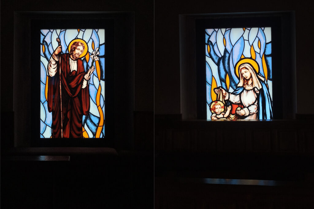 Witraże - realizacje szkła z nadrukiem ceramicznym