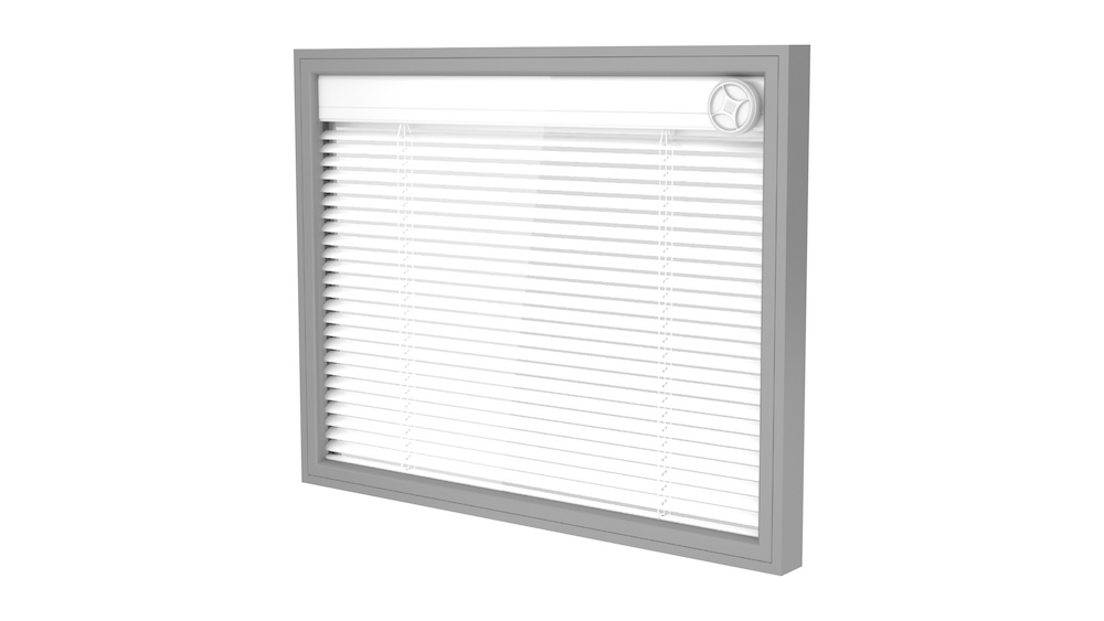 Żaluzje z systemem C - sterowanie za pomocą pokrętła