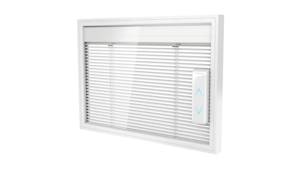 Żaluzje międzyszybowe: system sterowania W - moduł bateryjny