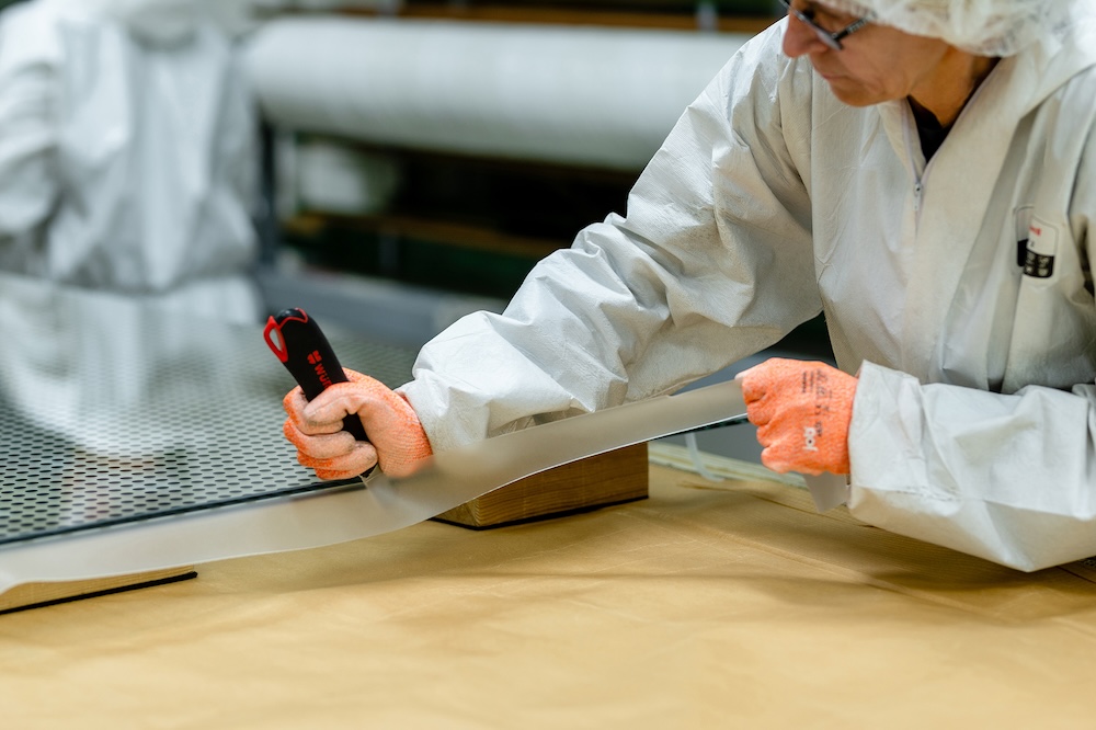 Produkcja szyby kuloodpornej w Vitroterm-Murów